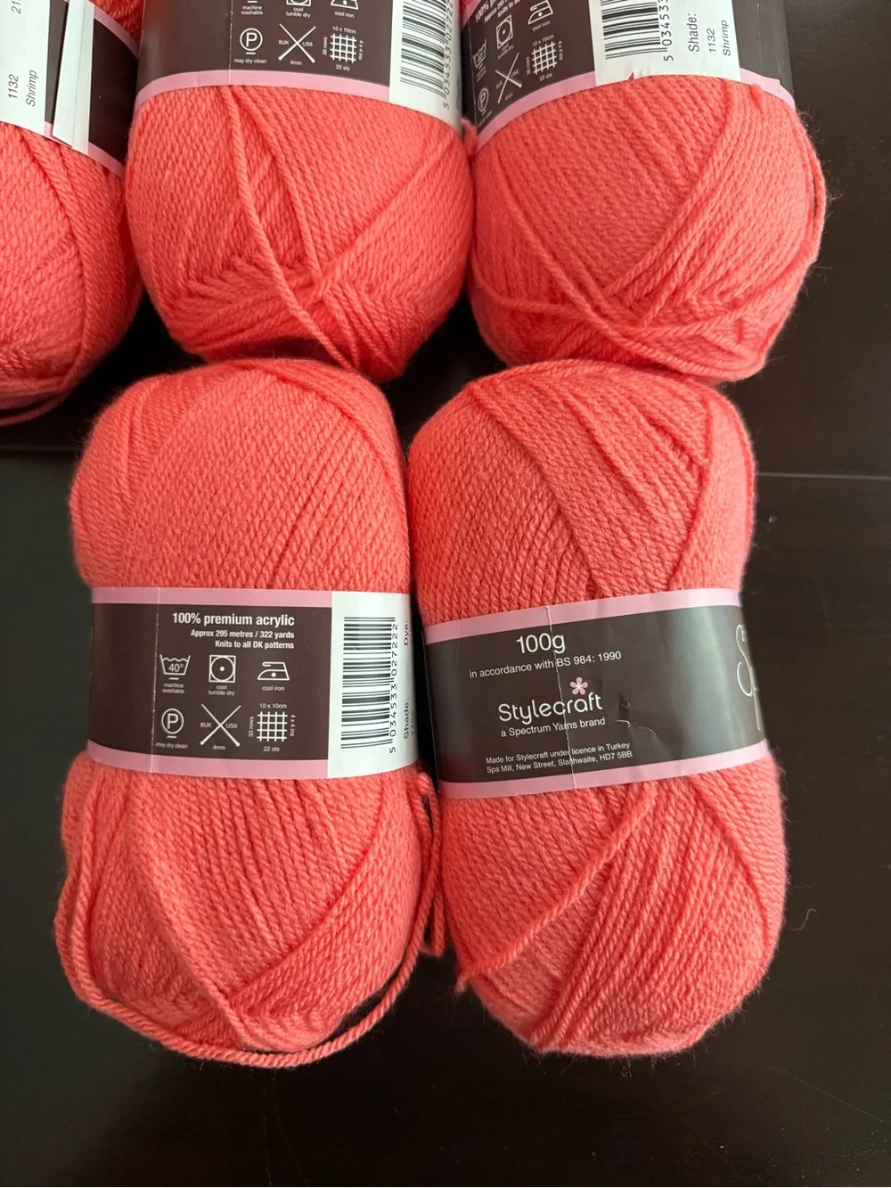 Stylecraft five skeins